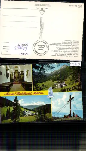 670863,Mehrbild Ak Matrei a. Brenner Kloster Maria Waldrast Klostergasthof