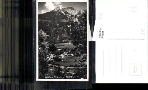 673881,Foto Ak Heilbad Medraz m. Serles Fulpmes