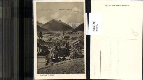 673885,Fulpmes i. Stubaital mit Habicht Pinnistal