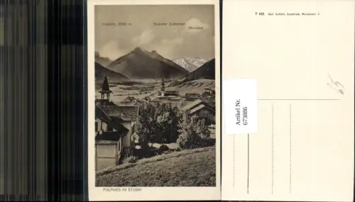 673886,Fulpmes i. Stubaital mit Habicht Pinnistal
