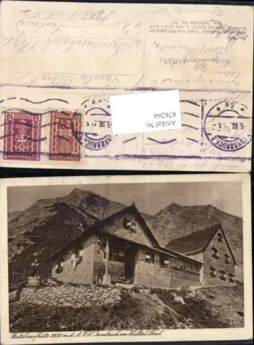 676264,Halltal bei Hall in Tirol Bettelwurfhütte