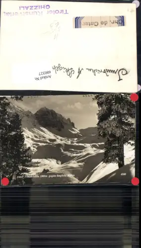 680327 Adolf Pichlerhütte b. Grinzens Stp. Tiroler Kunstverlag Chizzali