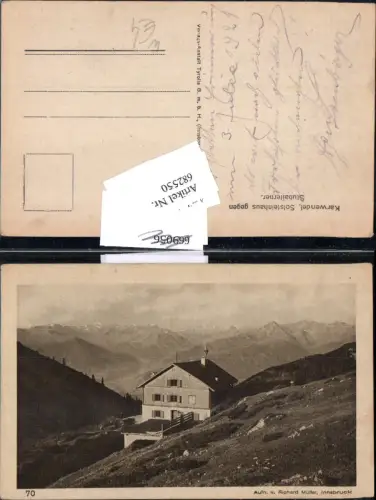 682550 Karwendel Scharnitz Solsteinhaus b. Zirl