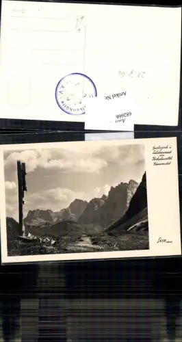 682666 Spielisjoch Hochalmsattel Karwendel Scharnitz Kreuz pub Sketh
