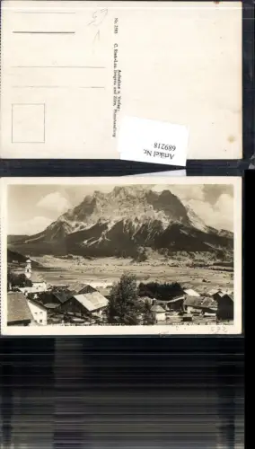 689218 Lermoos m. Zugspitze pub Risch-Lau 2593
