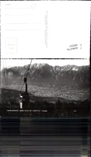 689243 Patscherkofel Patsch Seilbahn Innsbruck