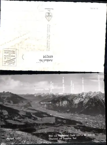 689251 Patscherkofel Patsch Igls Zugspitze Zirl