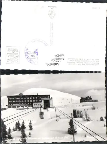 689732 Innsbruck Patscherkofel Seilbahn Gondel Schutzhaus