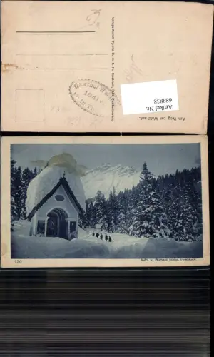 689838 Weg zur Waldrast bei Matrei am Brenner Kapelle