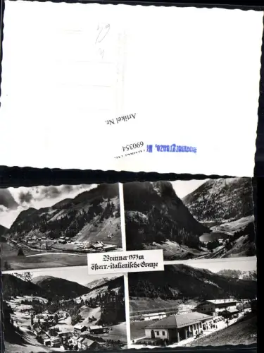 690354 Brenner Gries Obernberg Grenze Italien