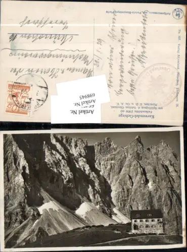 698945 Karwendel Gebirge Scharnitz Falkenhütte Hinterriss