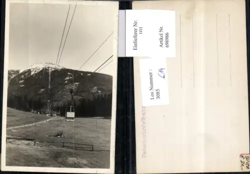 698986 Foto-AK Patscherkofel Seilbahn Patsch Igls Zirl Patscherkofelbahn