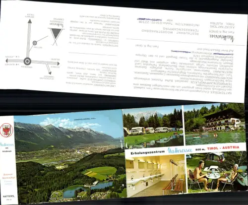 701818 AK Natterersee bei Natters Innsbruck Campingplatz Camping Zelte