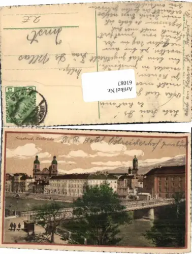 61087,Innsbruck Innbrücke 1914