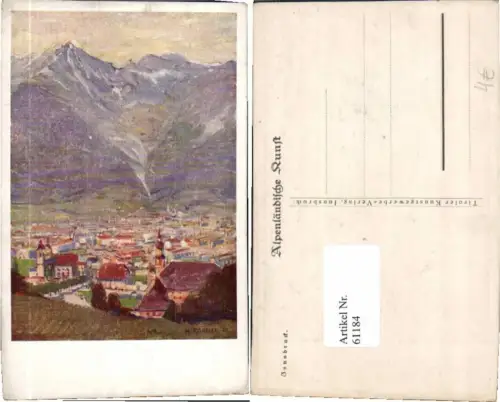61184,H. Kramer Innsbruck Künstlerkarte