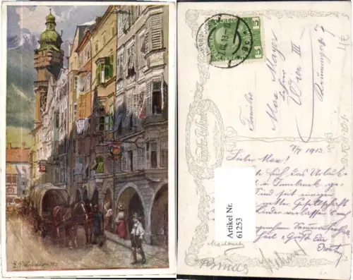 61253,E.F. Hofecker Innsbruck Kutsche B.K.W.I 288-8