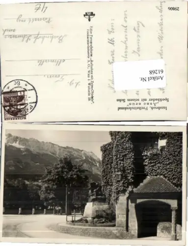 61268,Innsbruck Freiheitsdenkmal Speckbacher