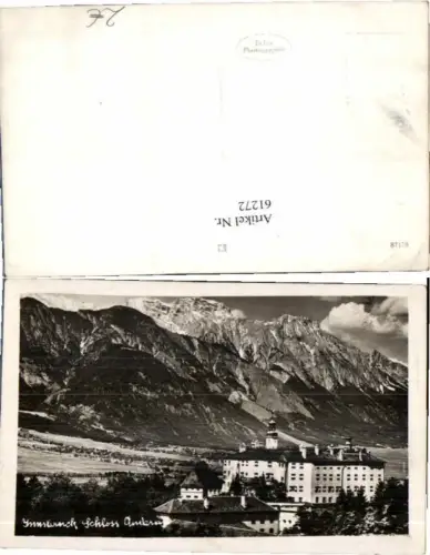 61272,Schloss Ambras Amras b. Innsbruck 1935