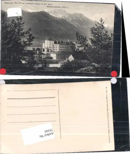 75345,Schloss Amras b. Innsbruck