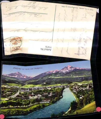 77478,Innsbruck m. Serles u. Nockspitze pub Purger Co 12244