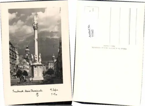 77562,Innsbruck Maria Theresienstrasse pub Defner I17a
