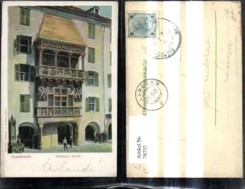 78737,Innsbruck Goldenes Dachl