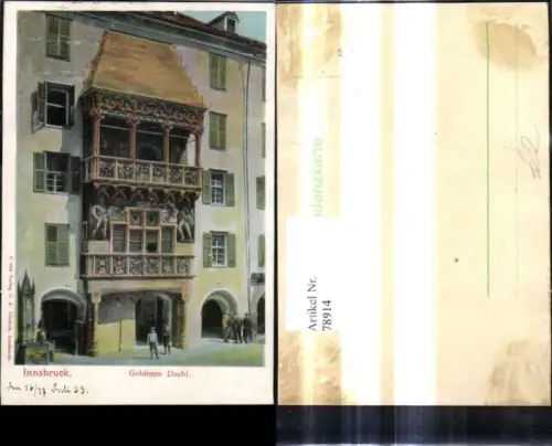 78914,Innsbruck Goldenes Dachl