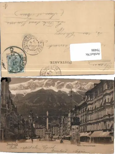 79486,Innsbruck Maria Theresienstrasse 1902