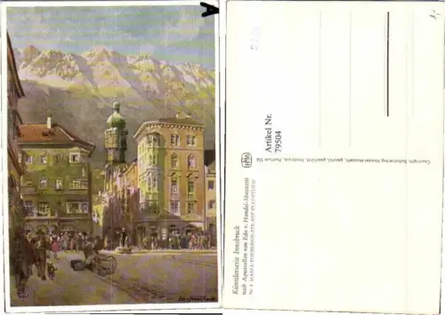 79504,Innsbruck Edo Handel Mazzetti signiert
