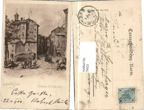 79521,Innsbruck Herzog Ottoburg Künstlerkarte 203 Czichna