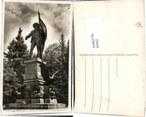 85362,Innsbruck Berg Isel Andreas Hofer Denkmal
