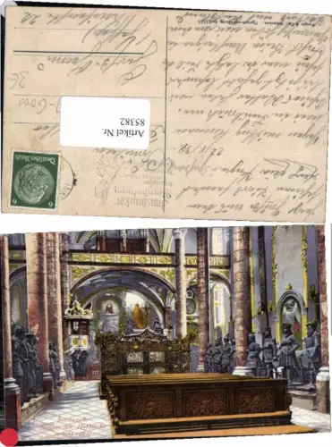 85382,Innsbruck Inneres d. Hofkirche Purger Co 12245