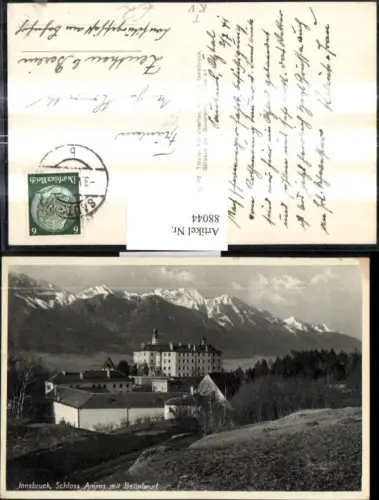 88044,Innsbruck Schloss Amras Ambras m. Bettelwurf