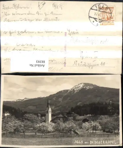 88393,Foto Ak Innsbruck Igls m. Patscherkofel