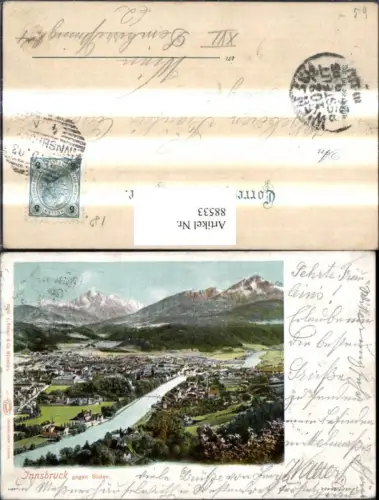 88533,Innsbruck geg. Süden