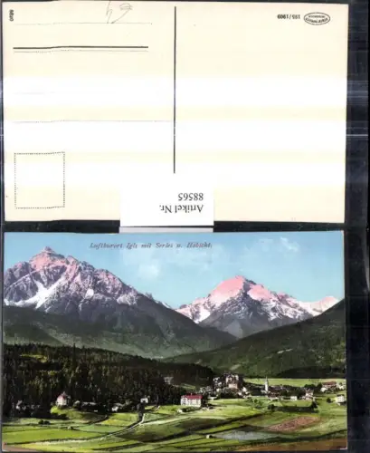 88565,Innsbruck Igls m. Serles u. Habicht