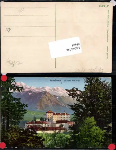 95403,Innsbruck Schloss Ambras Amras Zieher 4332
