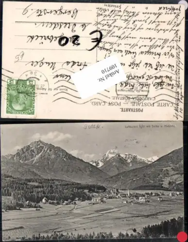 109710,Igls bei Innsbruck m. Habicht Serles
