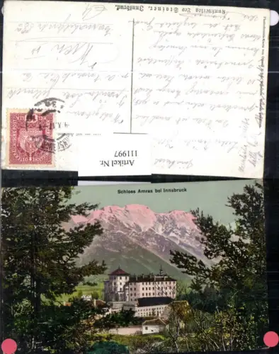 111997,Innsbruck Schloss Amras 1917