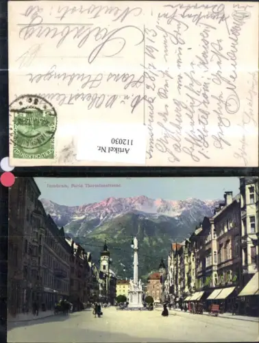 112030,Innsbruck Maria Theresienstrasse 1913