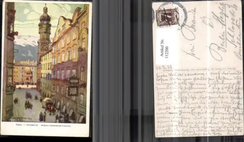 112200,Innsbruck Herzog Friedrichstrasse 1925