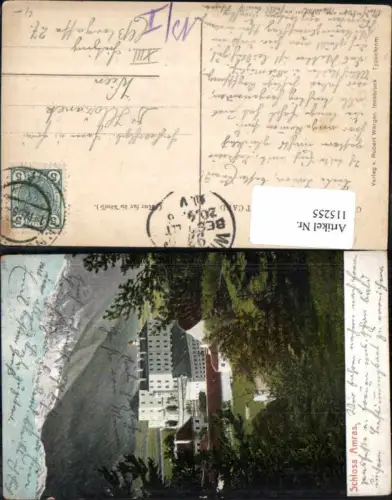 115255,Innsbruck Stadt Schloss Amras Ambras