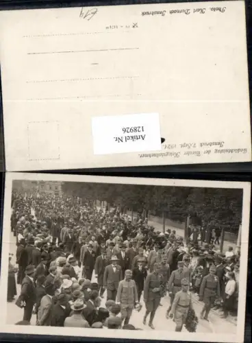 128926,Innsbruck Heimwehr Parade Soldaten Schutzbund Tirol