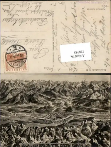 128935,Eugen Felle Innsbruck Inntal Vogelschau Vill Amras Ampass Tulfes Lans Igls Mieders Neustift