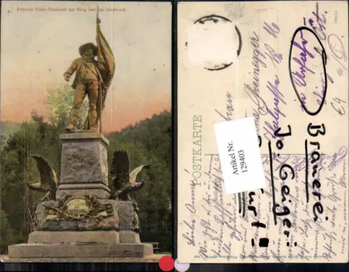 129403,Innsbruck Berg Isel Andreas Hofer Denkmal