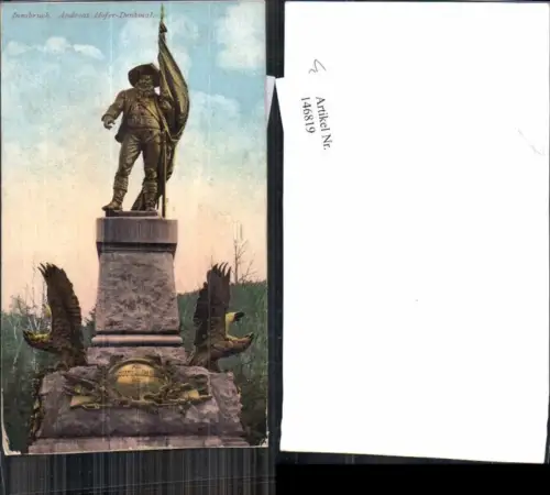 146819,Innsbruck Berg Isel Andreas Hofer denkmal