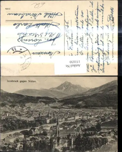 151030,Innsbruck geg. Süden Teilansicht