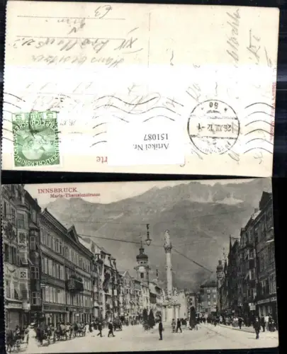151087,Innsbruck Maria Theresienstraße Annasäule