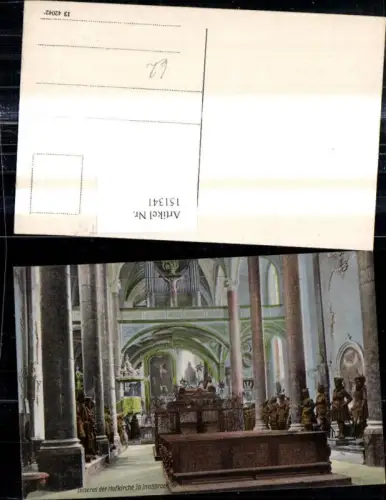 151341,Innsbruck Inneres d. Hofkirche Statuen