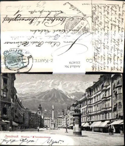 151479,Innsbruck Maria Theresienstraße Litfaßsäule